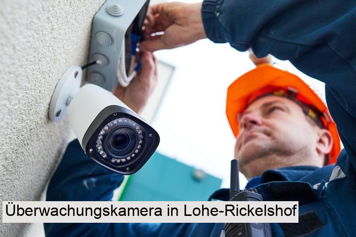 Überwachungskamera in Lohe-Rickelshof